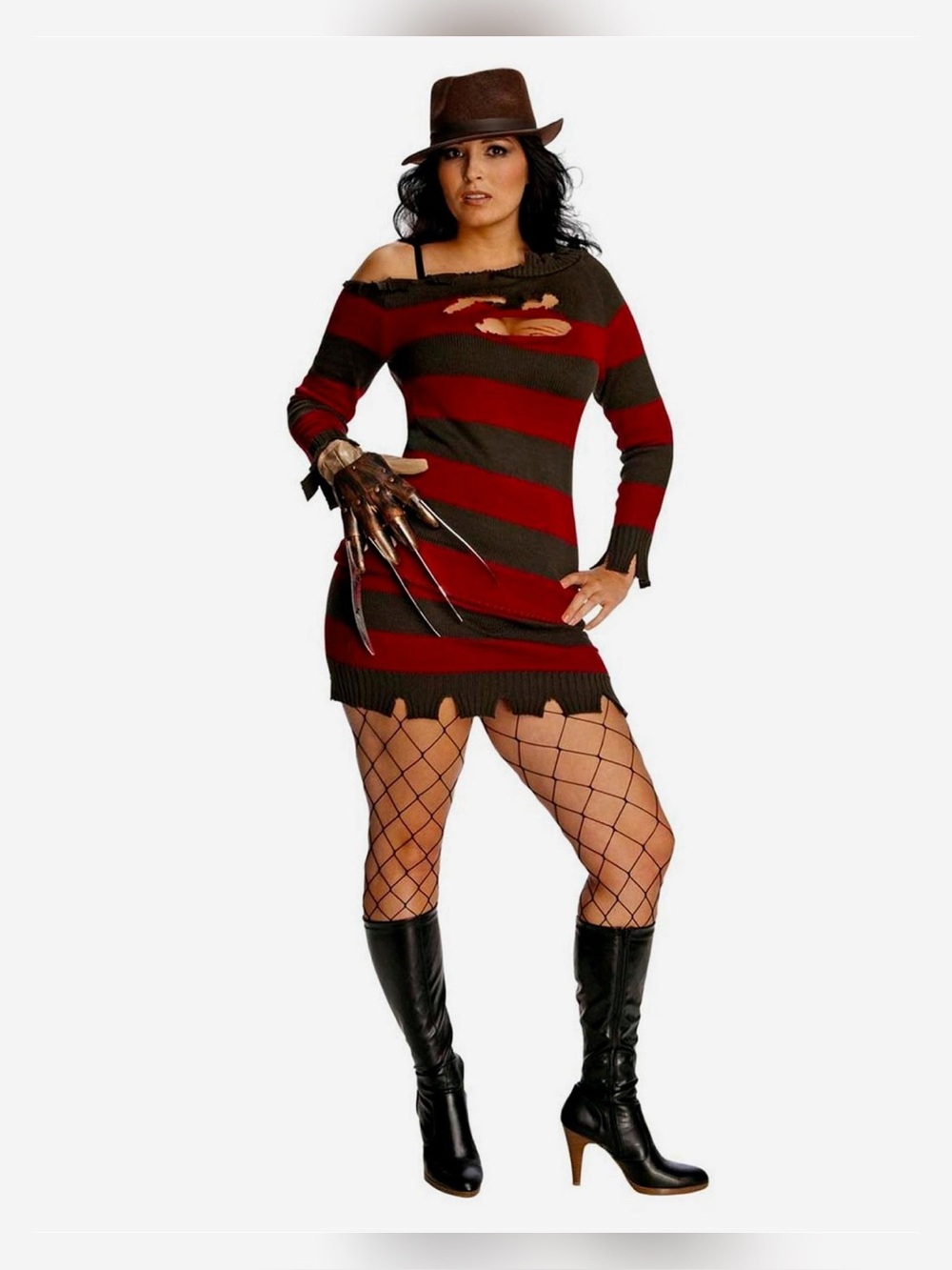 Nightmare On Elm Street Miss Freddy Krueger Costume Dress